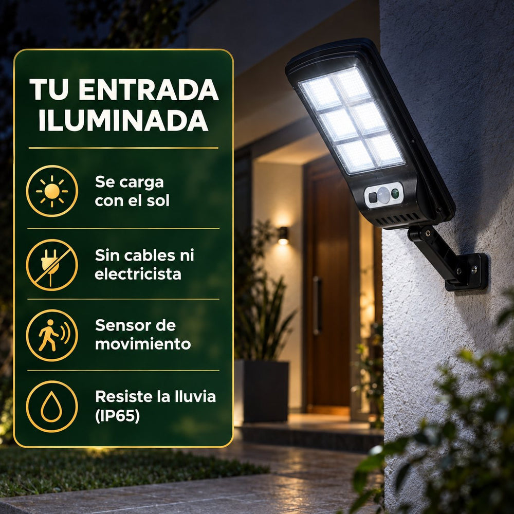 Aplique SOLAR Reflector Led 💡