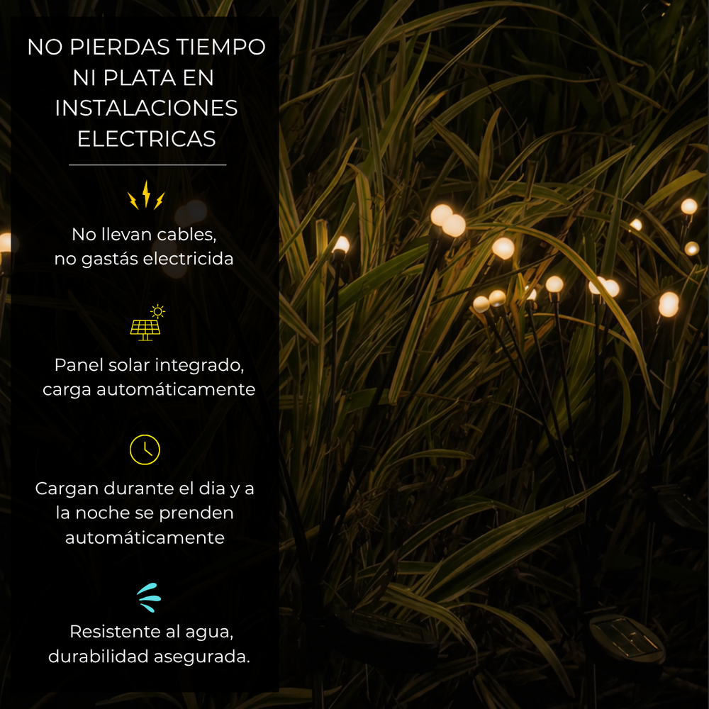 Luces SOLARES Luciernaga