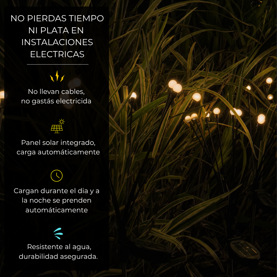 Luces SOLARES Luciernaga