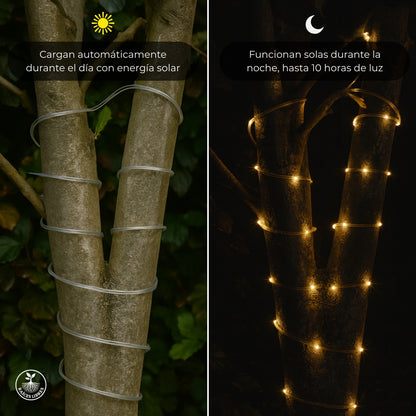 Manguera SOLAR Navideña 10 metros