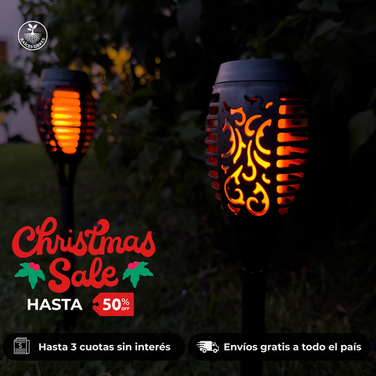 Luz SOLAR Antorcha 🔥