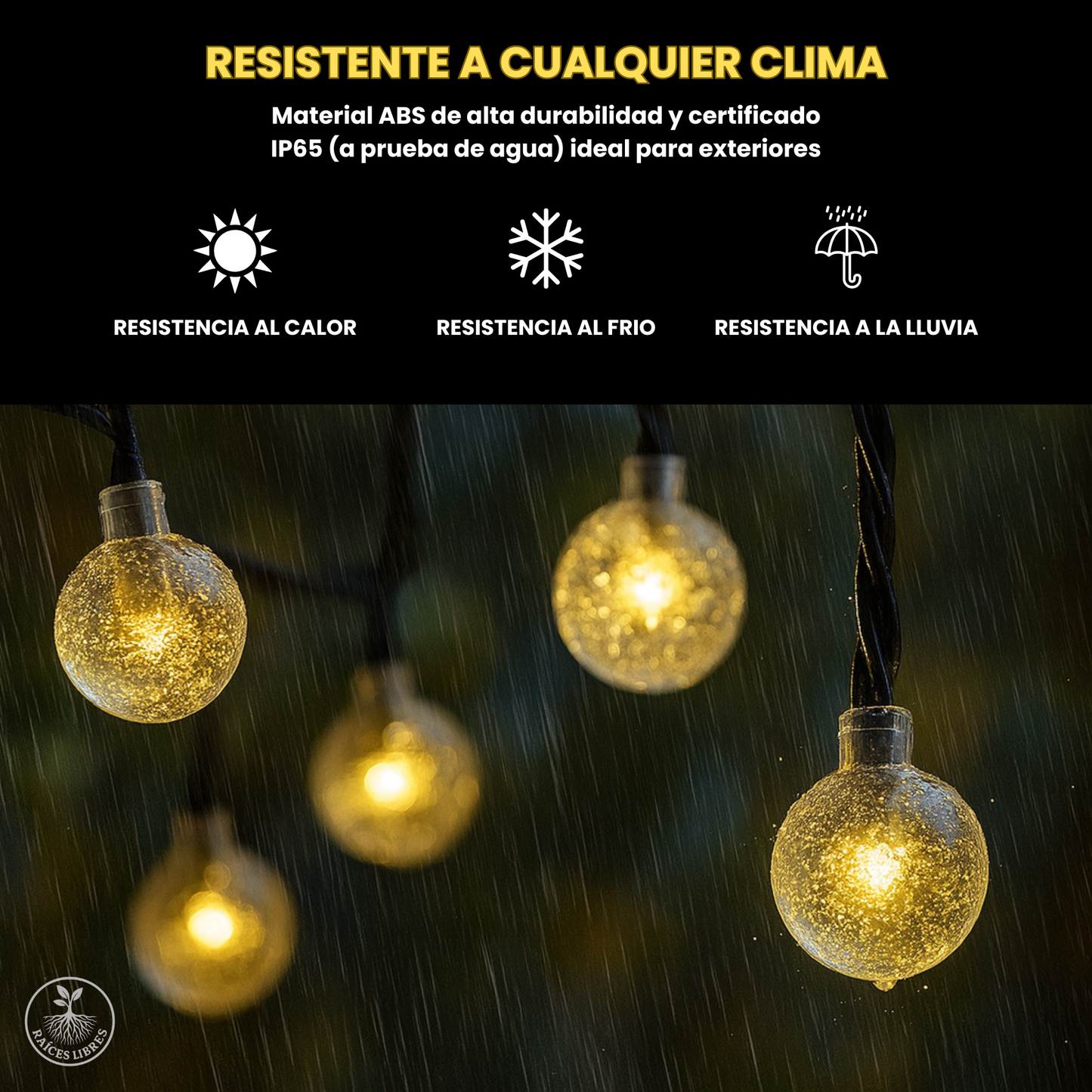 Guirnaldas Solares Premium💡