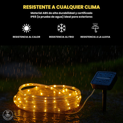 Manguera SOLAR Navideña 10 metros