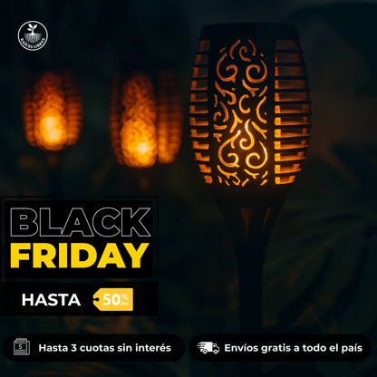 2x Luz SOLAR Antorcha (2 Unidades)