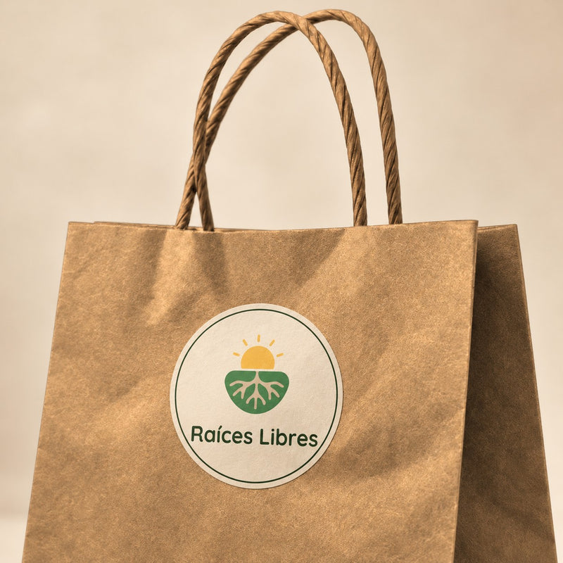 Bolsa de regalo: De cerca