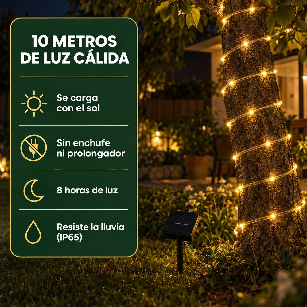 Manguera SOLAR Navideña