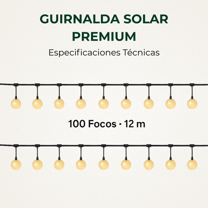 Guirnaldas Solares Premium💡
