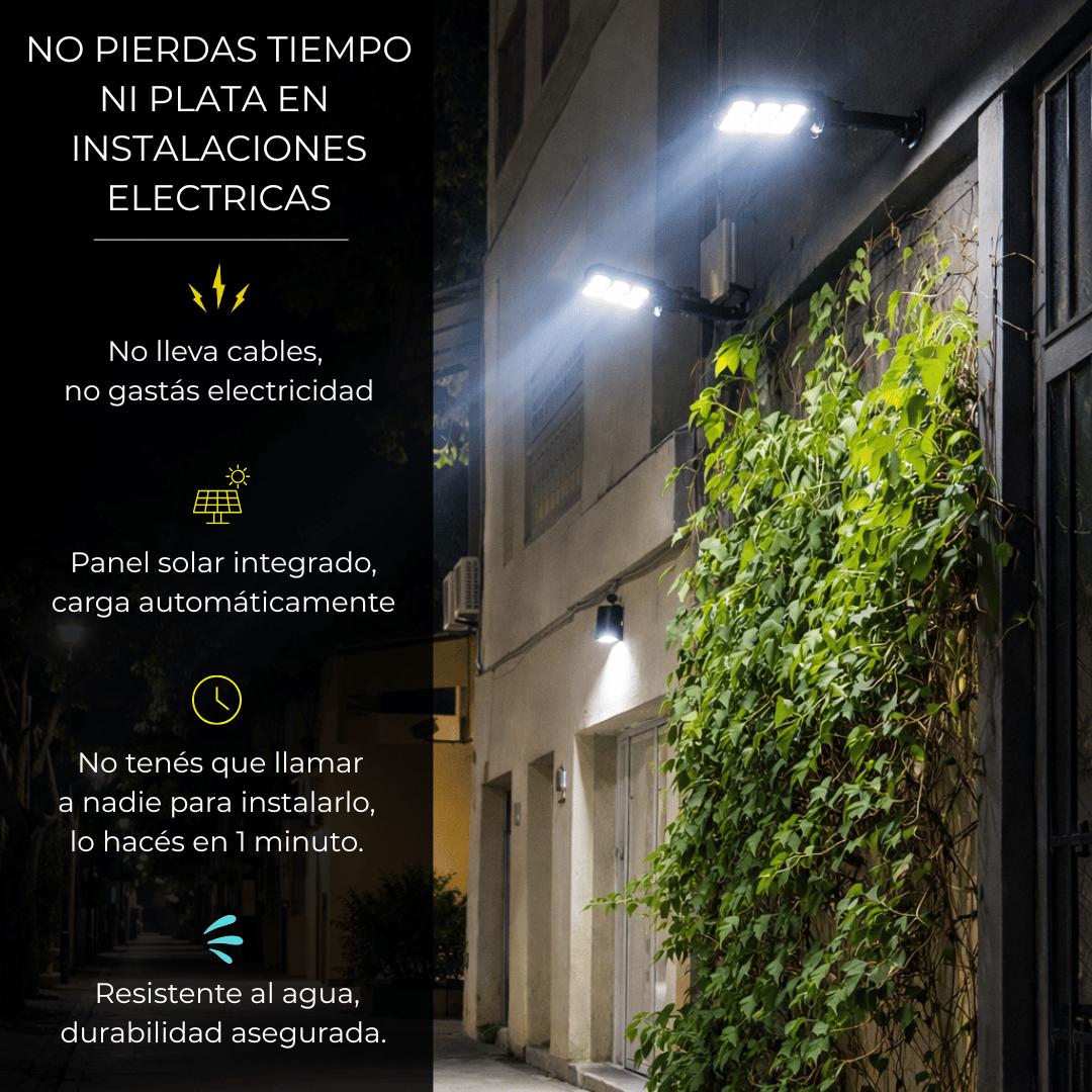 Aplique SOLAR Reflector Led 💡