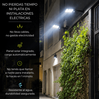 Aplique SOLAR Reflector Led 💡