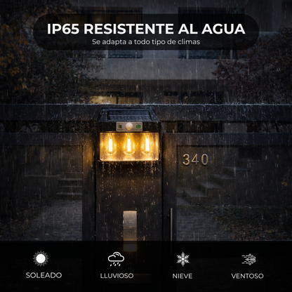 Aplique SOLAR 3 Focos 💡