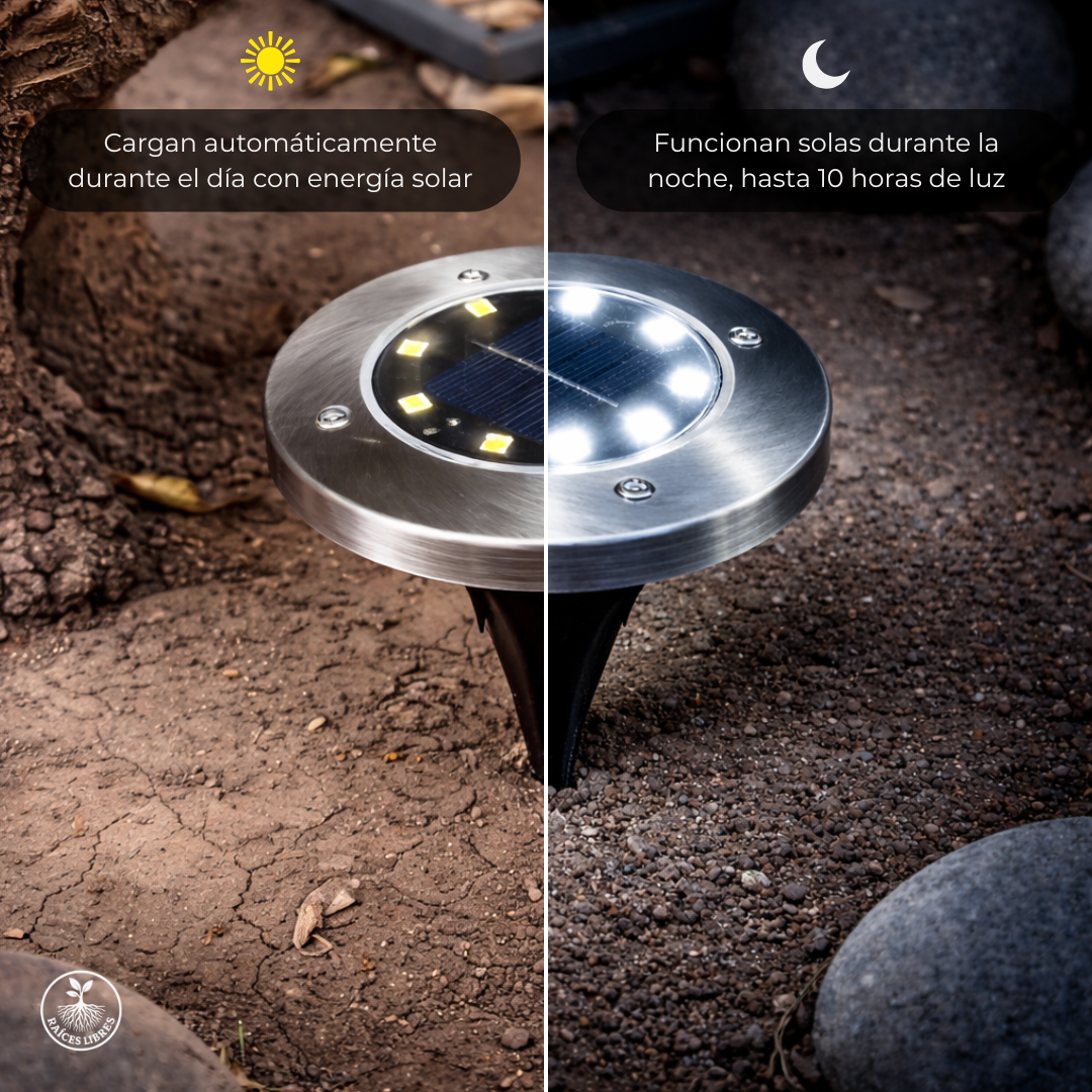 Estaca SOLAR Spike - Pack 8u💡