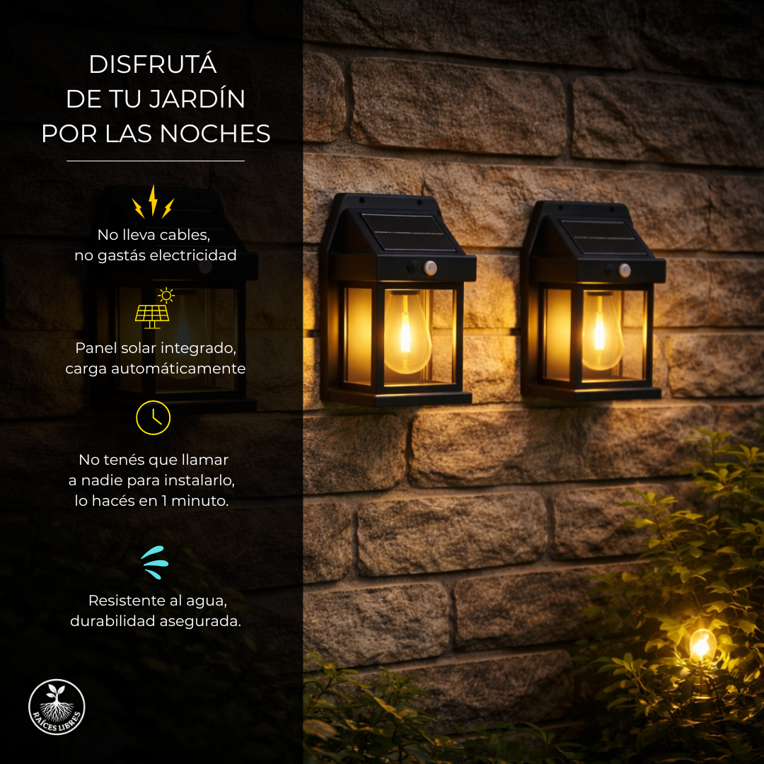 Aplique SOLAR 1 Foco 💡