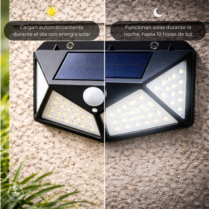 Aplique SOLAR 100 leds