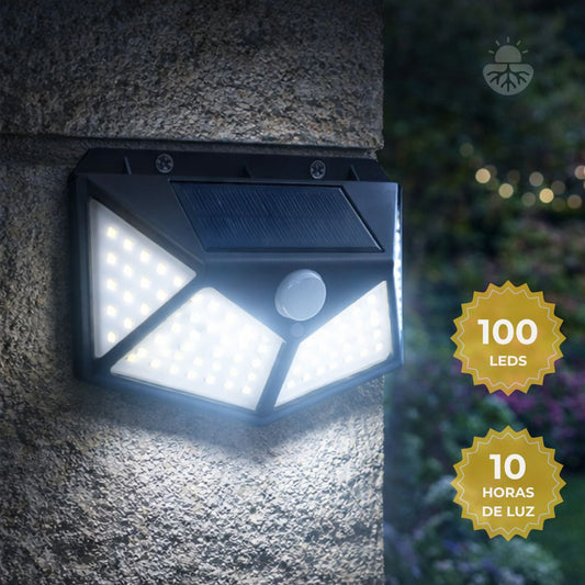 Aplique SOLAR 100 leds